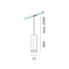 Wever & Ducré Hexo On Track 3.0 PAR16 1-phase Track lighting fixture