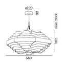 Wever & Ducré J.J.W. 042 Hanglamp