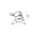 Wever & Ducré Plano 1.0 PAR16 Inbouwspot