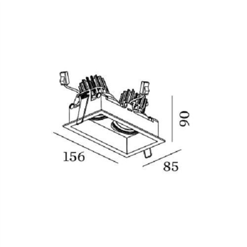 Wever & Ducré Plano 2.0 PAR16 Inbouwspot