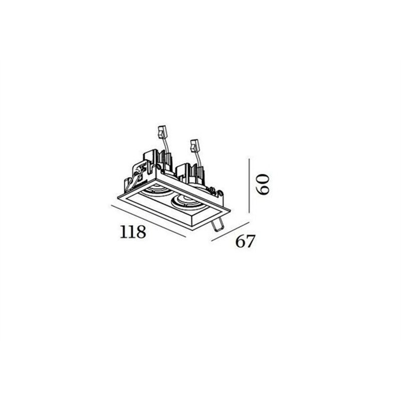 Wever & Ducré Plano Petit 2.0 LED Inbouwspot