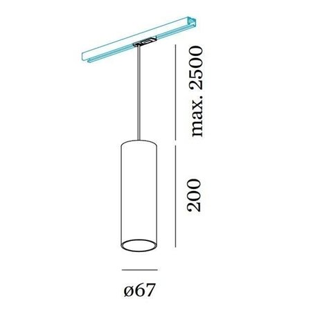 Wever & Ducré Ray On Track 2.0 PAR16 1-phase Track lighting fixture