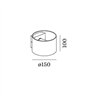 Wever & Ducré Ray Wall Outdoor 1.0 Wall lamp