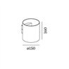 Wever & Ducré Ray Wall Outdoor 4.0 Wall lamp