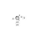 Wever & Ducré Rini Sneak IP44 1.0 LED Inbouwspot