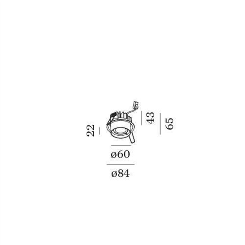 Wever & Ducré Rini Sneak IP44 1.0 LED Inbouwspot