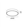 Wever & Ducré Roby IP44 2.6 Ceiling lamp