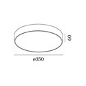 Wever & Ducré Roby IP44 3.5 Plafondlamp