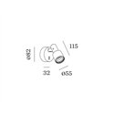 Wever & Ducré Sara Snooze 1.0 Wandlamp