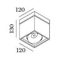 Wever & Ducré Sirro 1.0 PAR16 Ceiling lamp