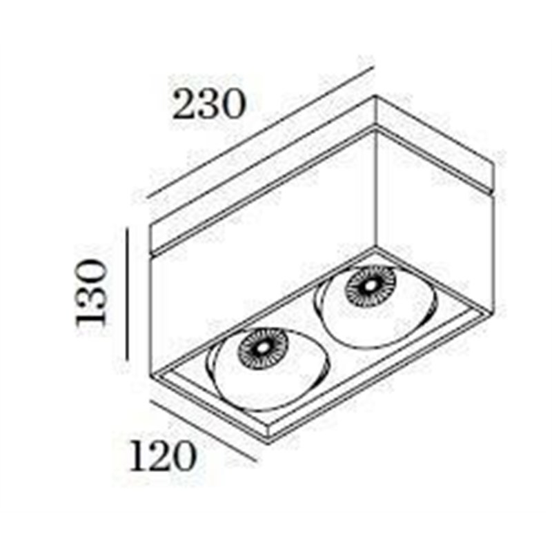 Wever & Ducré Sirro 2.0 PAR16 Plafondlamp