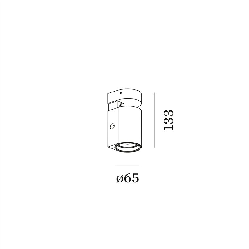 Wever & Ducré Sqube On Base 1.1 LED Plafondlamp