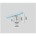 Wever & Ducré Sqube On Track 1.0 LED 1-phase Trackverlichting