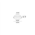 Wever & Ducré Towna IP44 1.0 Plafondlamp