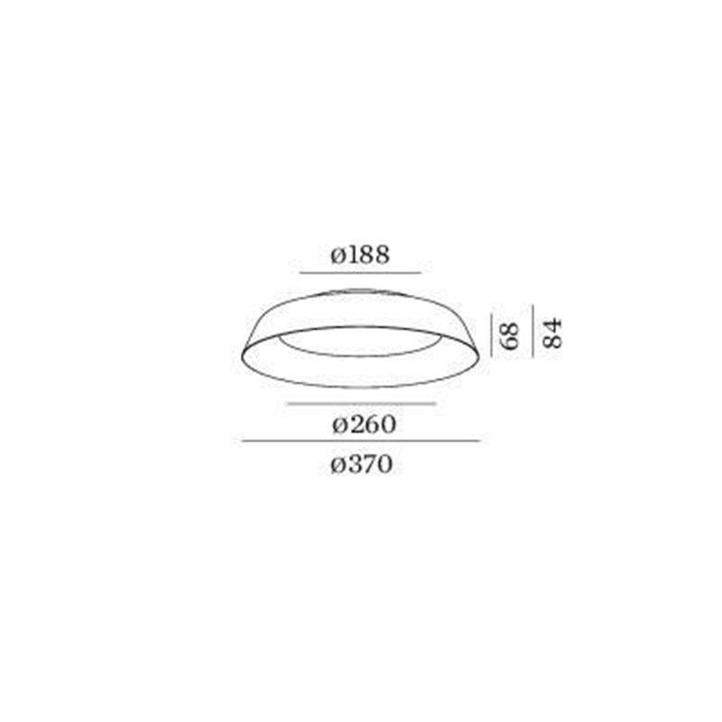 Wever & Ducré Towna IP44 2.0 Plafondlamp