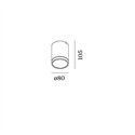 Wever & Ducré Tube 1.0 PAR16 Plafondlamp
