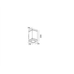 Wever & Ducré Tube Carré Wall 2.0 PAR16 Wall lamp