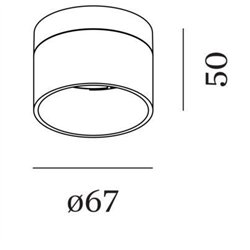 Wever & Ducré Single Inner Cover Ray | Max. 10W