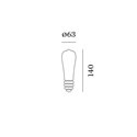 Wever & Ducré ST64 LED Lamp 2200K | E27