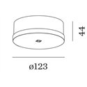 Wever & Ducré MultIPle Base Round Up To Max. 4 Luminaires