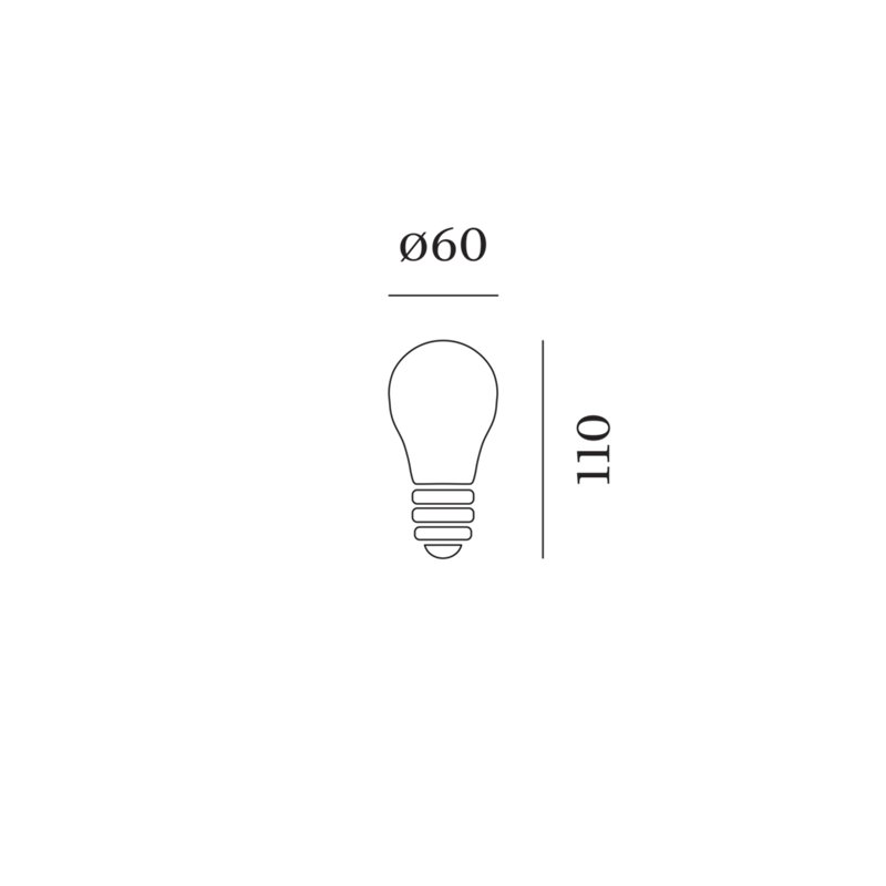 Wever & Ducré A60 LED Lamp 2700K | E27 800lm