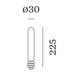 Wever & Ducré T30-225 LED Lamp 2200K | E27