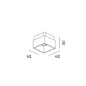 Wever & Ducré Single Inner Cover Box | Max. 10W