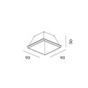 Wever & Ducré Single Inner Reflector Box | Max. 10W