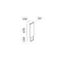 Wever & Ducré Pole 470 With Concrete Ground Fixation