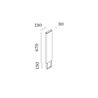 Wever & Ducré Pole 670 With Concrete Ground Fixation