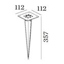 Wever & Ducré Linus Ground Spike
