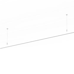 Wever & Ducré Track Profile 3M Strex System | Suspended Indirect Light