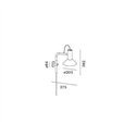 Wever & Ducré Roomor Wall 3.1 wall base Wandlamp