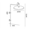Wever & Ducré Roomor Wall 4.4 Wall lamp