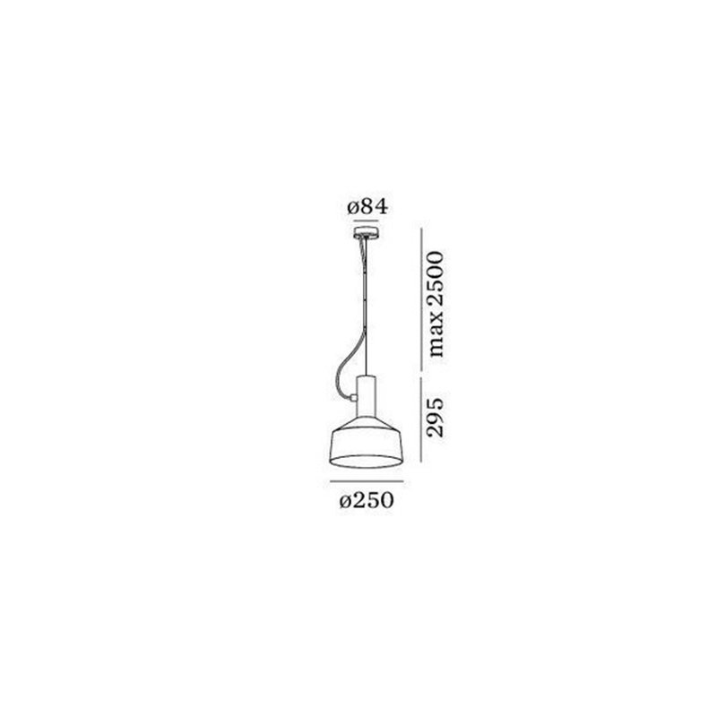 Wever & Ducré Roomor Cable 1.2 E27 Hanglamp