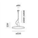 Wever & Ducré Roomor Cable 1.4 PAR16 Hanglamp