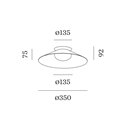 Wever & Ducré Clea 1.0 Plafondlamp
