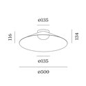 Wever & Ducré Clea 2.0 Plafondlamp