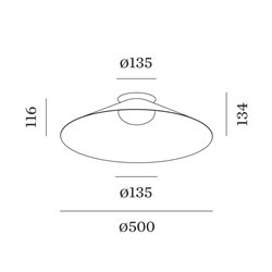 Wever & Ducré Clea 2.0 Ceiling lamp