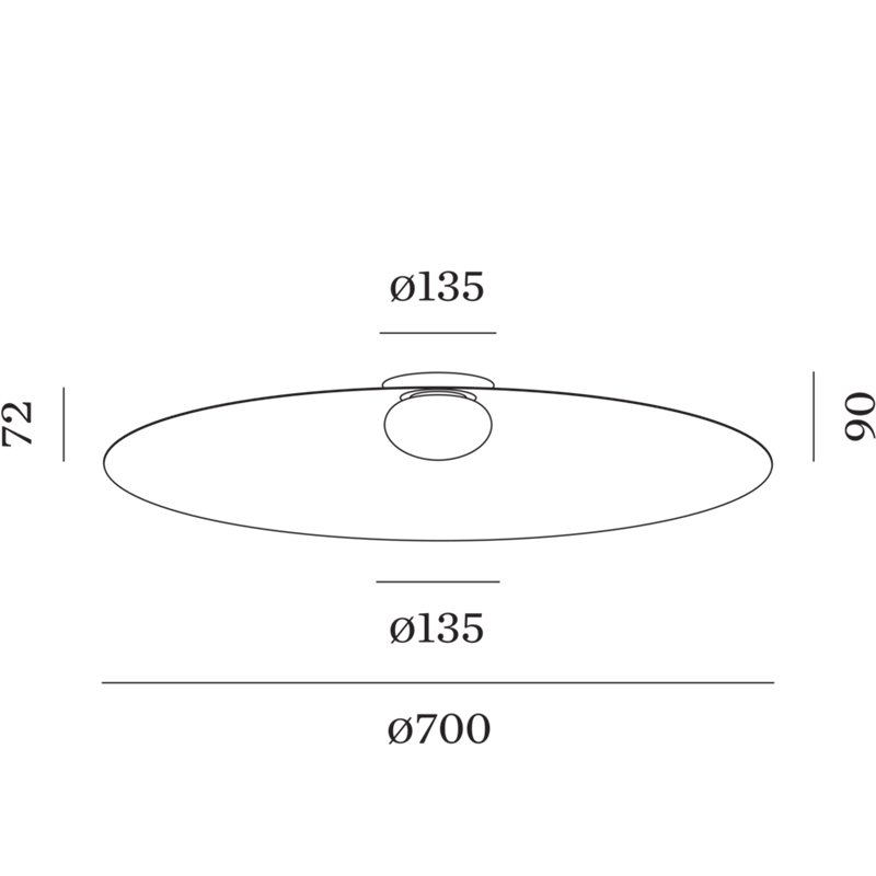 Wever & Ducré Clea 3.0 Plafondlamp