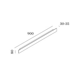 Wever & Ducré Miles 9.0 Wall lamp
