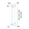 Wever & Ducré Palos Carré 2.0 Garden lamp