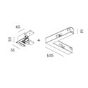 Wever & Ducré L-Connector Non-Electrical Strex System | Recessed