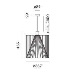 Wever & Ducré Wiro 3.8 Suspension lamp