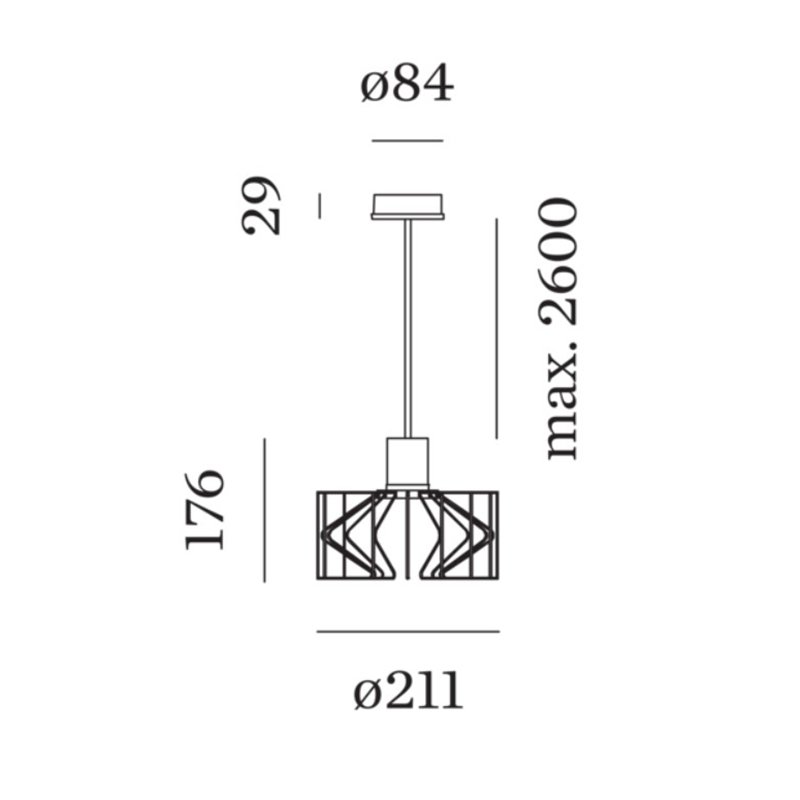Wever & Ducré Wiro 2.0 Hanglamp
