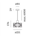 Wever & Ducré Wiro 2.0 Hanglamp