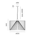 Wever & Ducré Wiro 6.1 Hanglamp