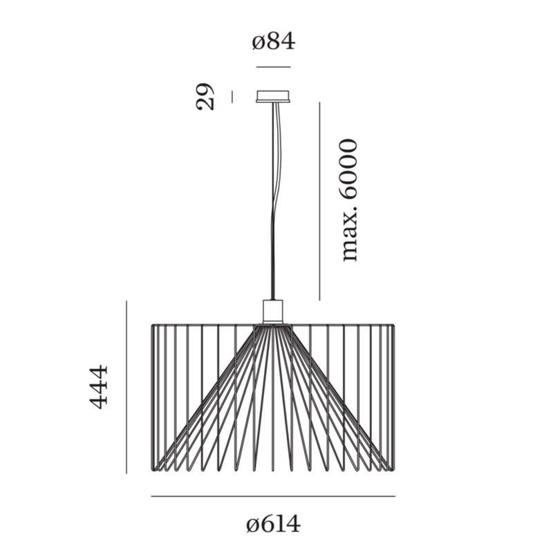 Wever & Ducré Wiro 6.1 Hanglamp