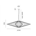 Wever & Ducré Wiro Diamond 3.0 Hanglamp