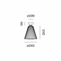 Wever & Ducré Wiro Ceiling Cone 1.0 Plafondlamp